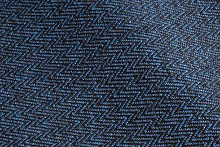 پارچه پالتویی جناغی طرح درناز رنگ ملانژ آبی